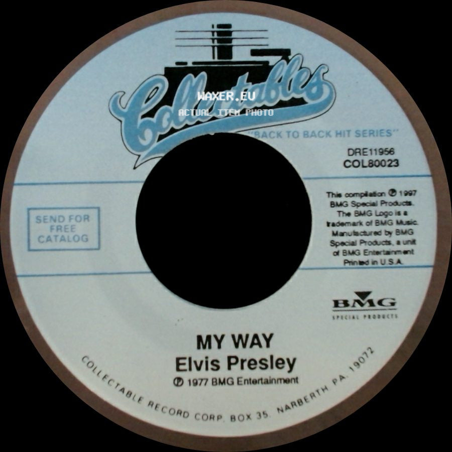 Elvis Presley - My Way / Way Down side A