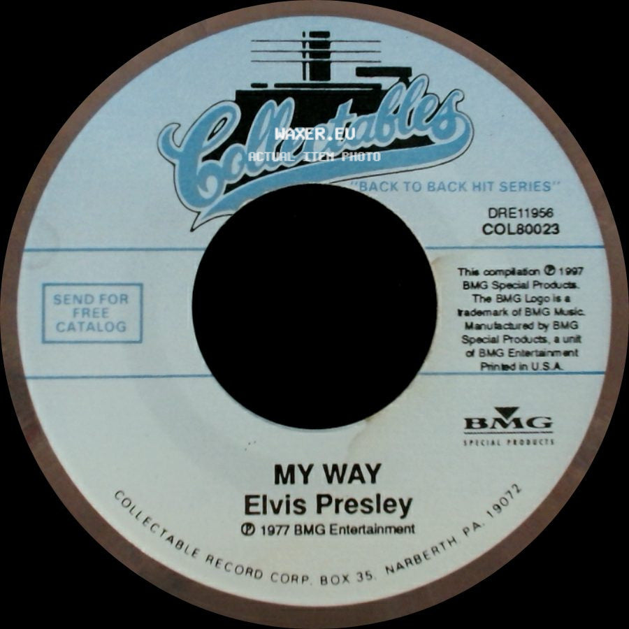 Elvis Presley - My Way / Way Down side A