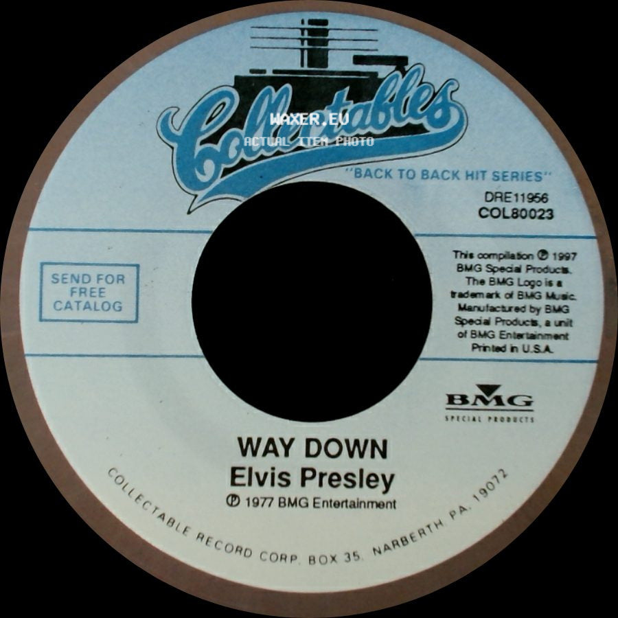 Elvis Presley - My Way / Way Down side B