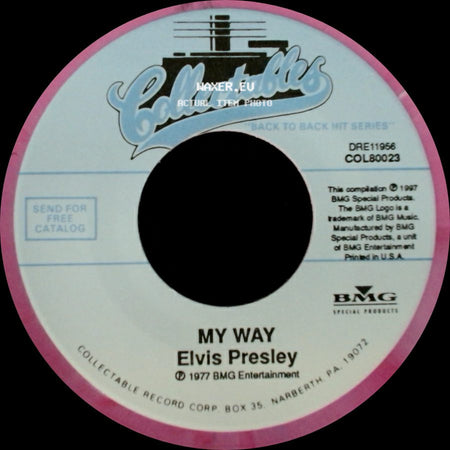 Elvis Presley - My Way / Way Down side A