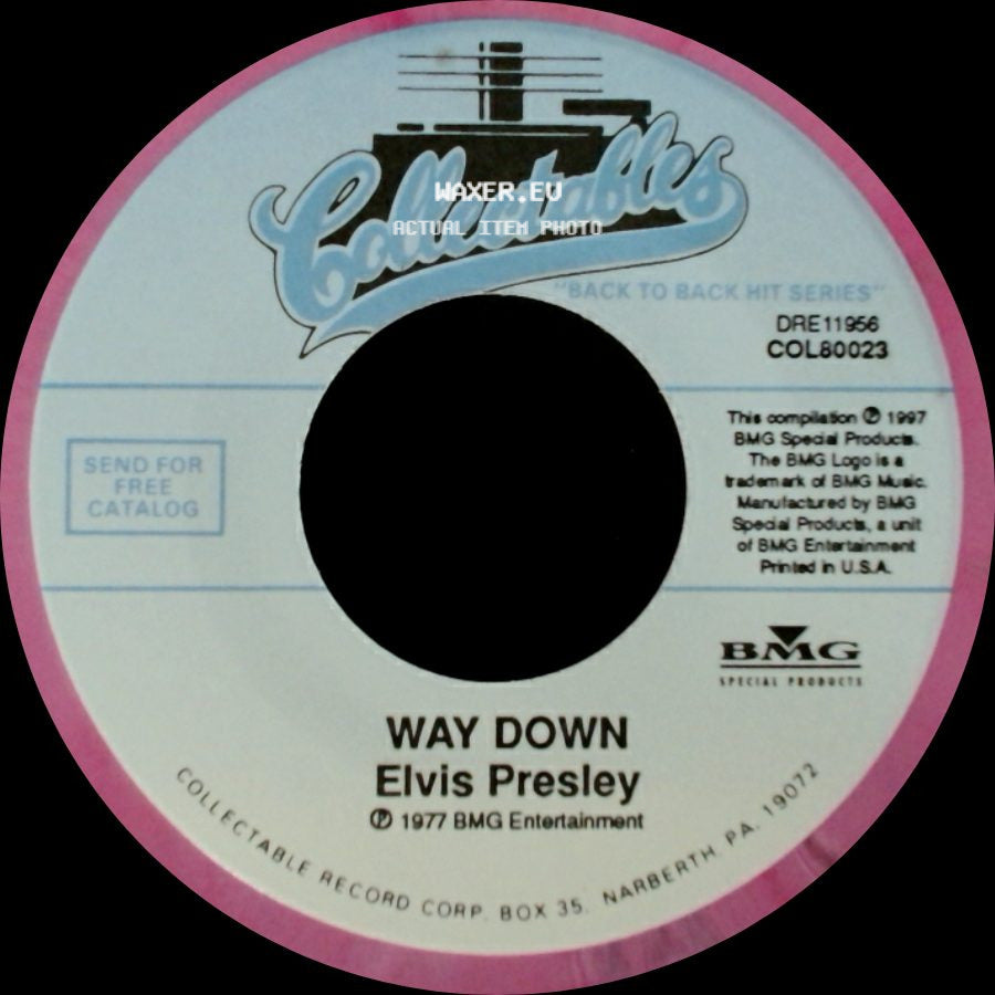 Elvis Presley - My Way / Way Down side B