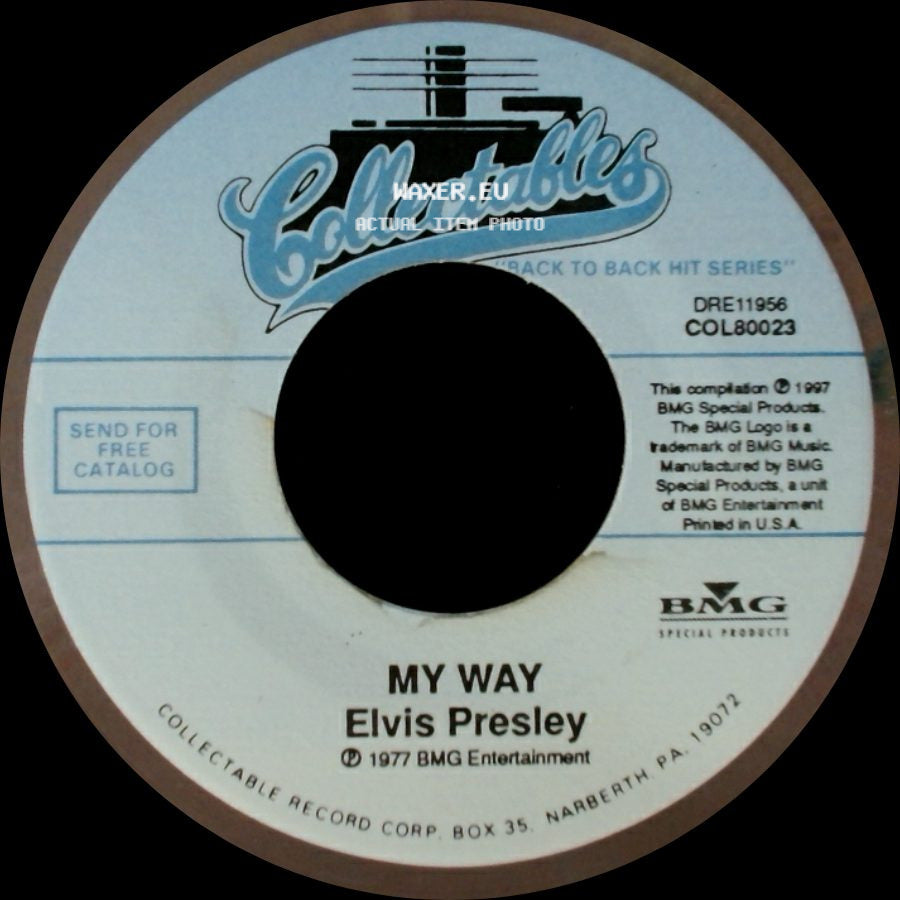 Elvis Presley - My Way / Way Down side A