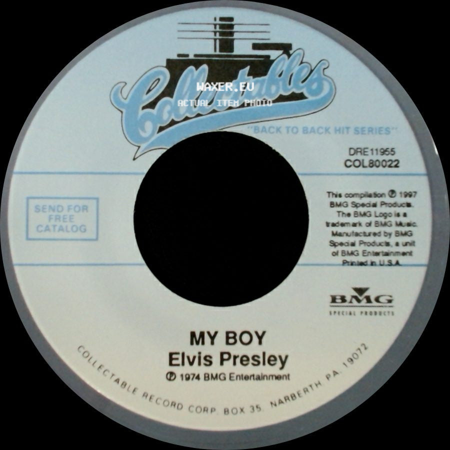 Elvis Presley - My Boy / Thinking About You side A