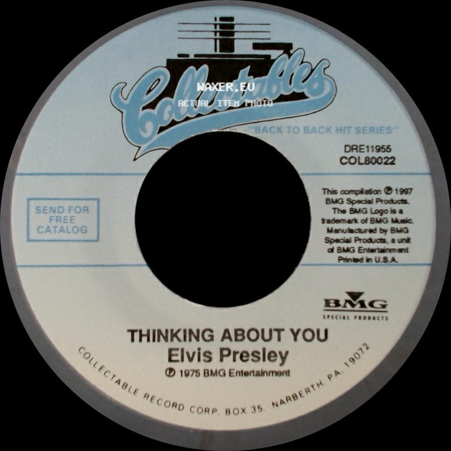 Elvis Presley - My Boy / Thinking About You side B