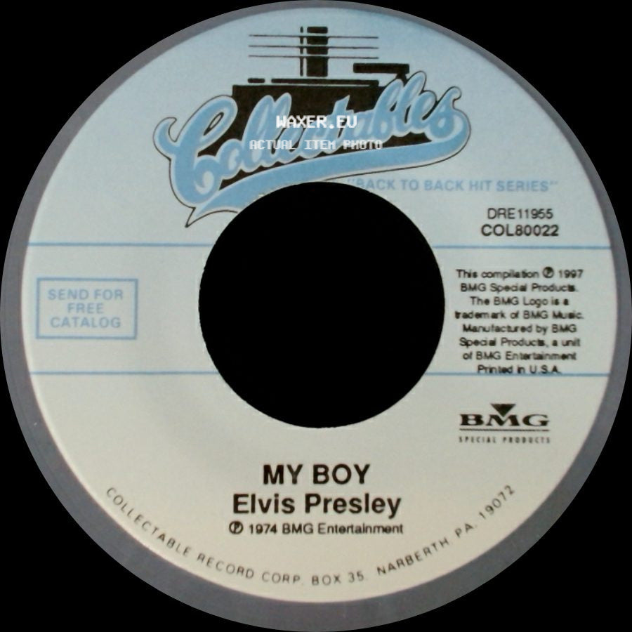 Elvis Presley - My Boy / Thinking About You side A