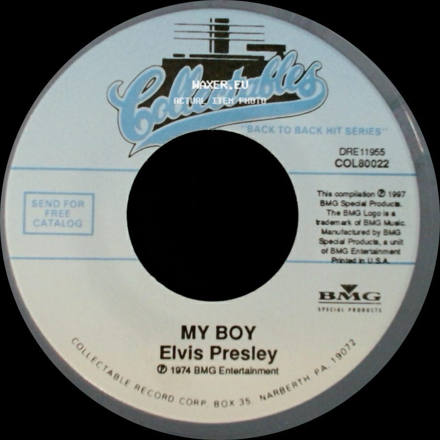 Elvis Presley - My Boy / Thinking About You side A