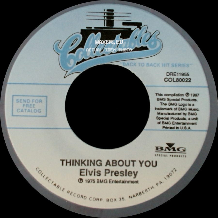 Elvis Presley - My Boy / Thinking About You side B