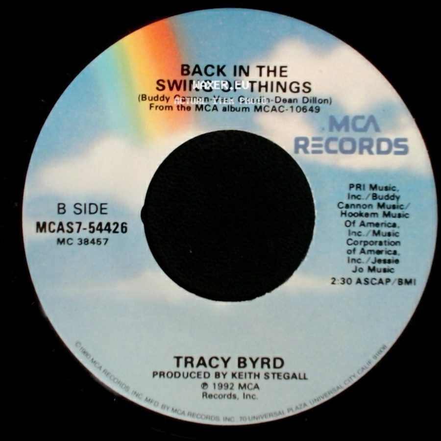Tracy Byrd - That's The Thing About A Memory / Back In The Swing Of Things side B