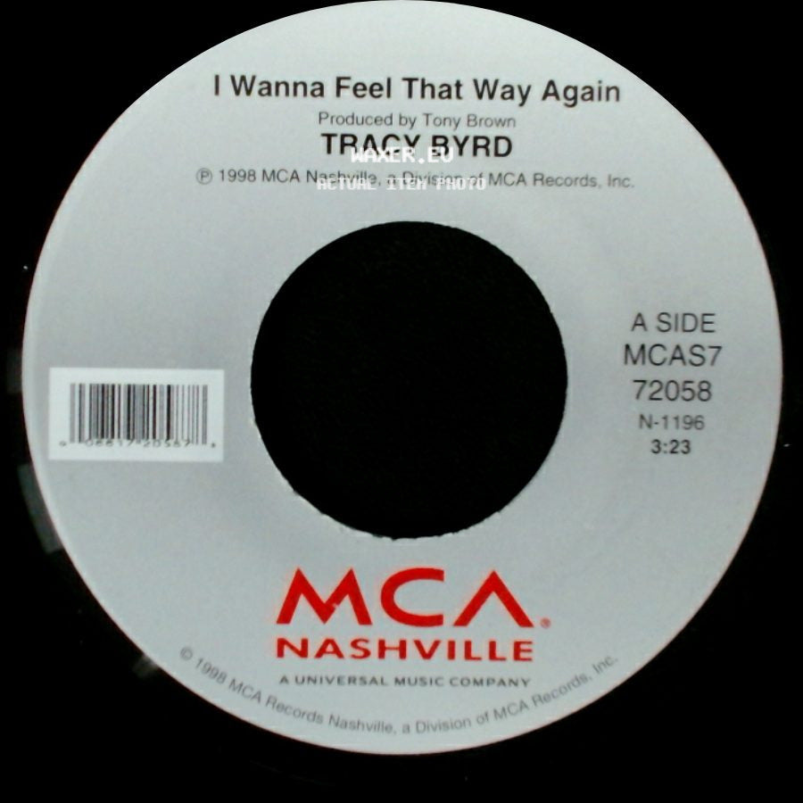 Tracy Byrd - I Wanna Feel That Way Again / Gettin' Me Over Mountains side A