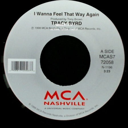 Tracy Byrd - I Wanna Feel That Way Again / Gettin' Me Over Mountains side A