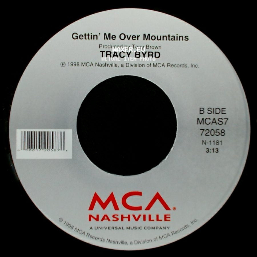 Tracy Byrd - I Wanna Feel That Way Again / Gettin' Me Over Mountains side B