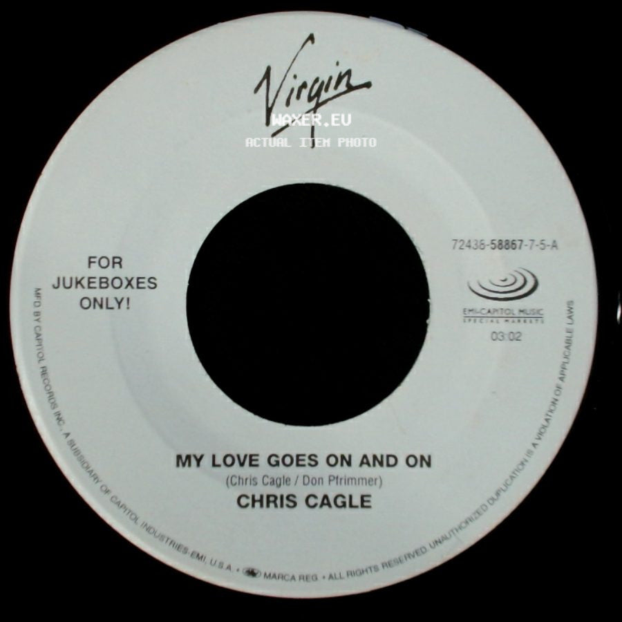 Chris Cagle - Play It Loud / My Love Goes On And On side B
