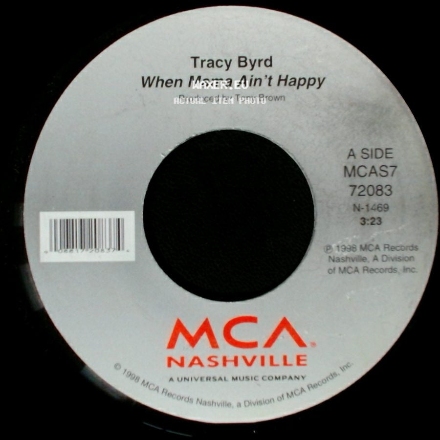 Tracy Byrd - When Mama Ain't Happy / Back To Texas side A