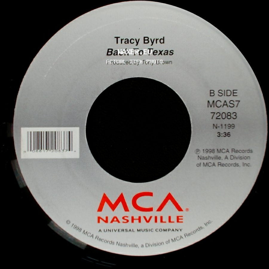 Tracy Byrd - When Mama Ain't Happy / Back To Texas side B