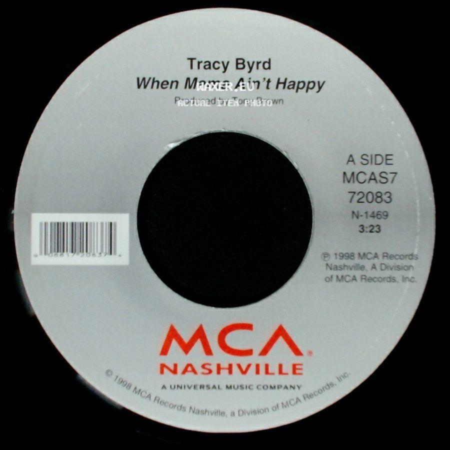 Tracy Byrd - When Mama Ain't Happy / Back To Texas side A