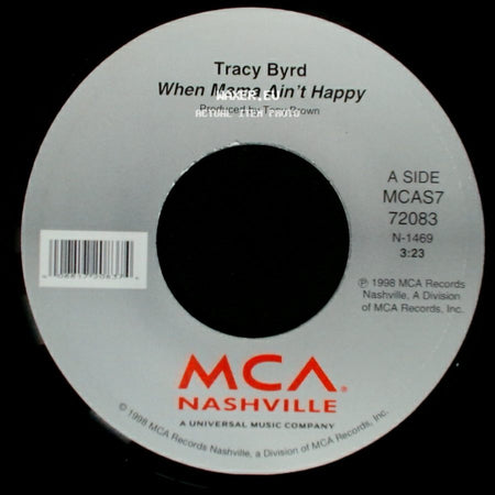 Tracy Byrd - When Mama Ain't Happy / Back To Texas side A
