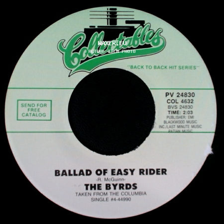 The Byrds - I'll Feel A Whole Lot Better / Ballad Of Easy Rider side B
