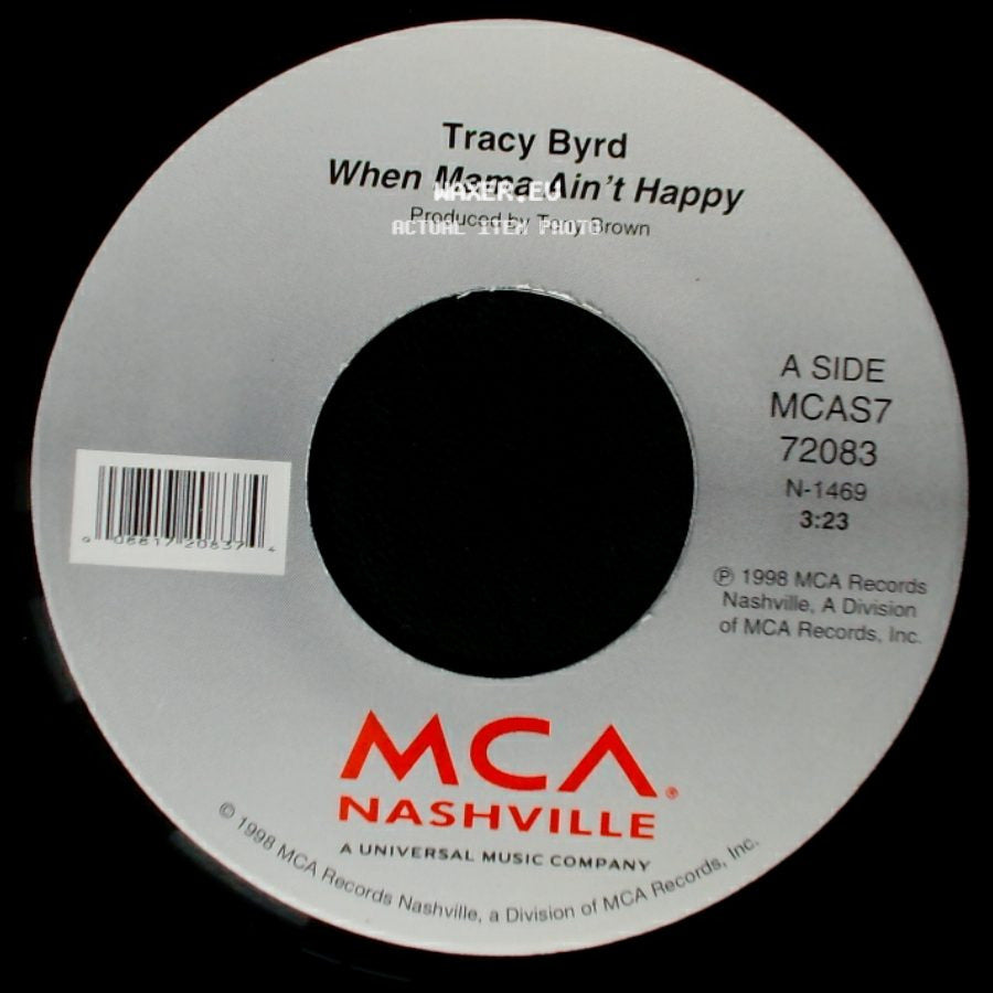 Tracy Byrd - When Mama Ain't Happy / Back To Texas side A