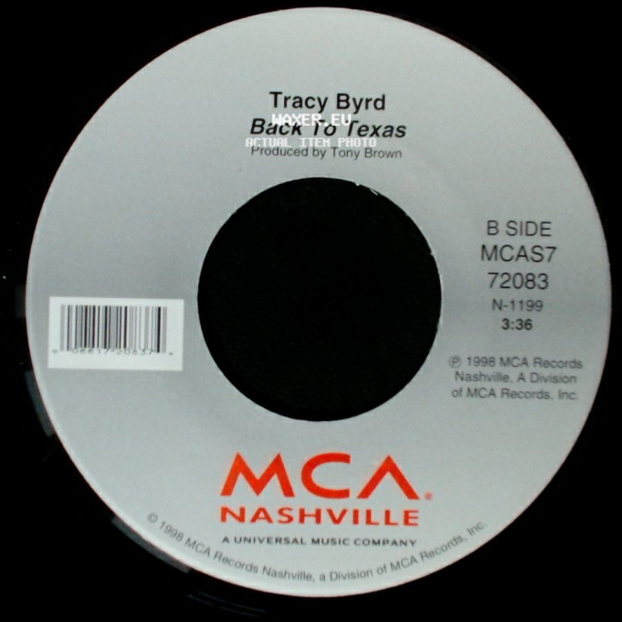 Tracy Byrd - When Mama Ain't Happy / Back To Texas side B