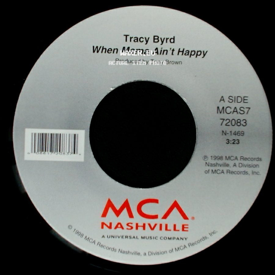 Tracy Byrd - When Mama Ain't Happy / Back To Texas side A