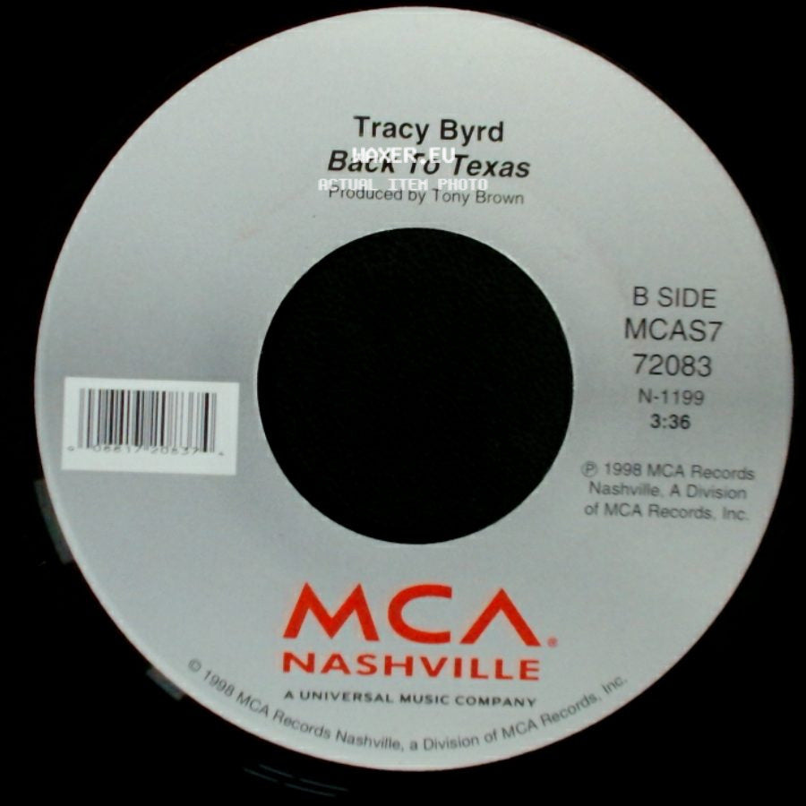 Tracy Byrd - When Mama Ain't Happy / Back To Texas side B