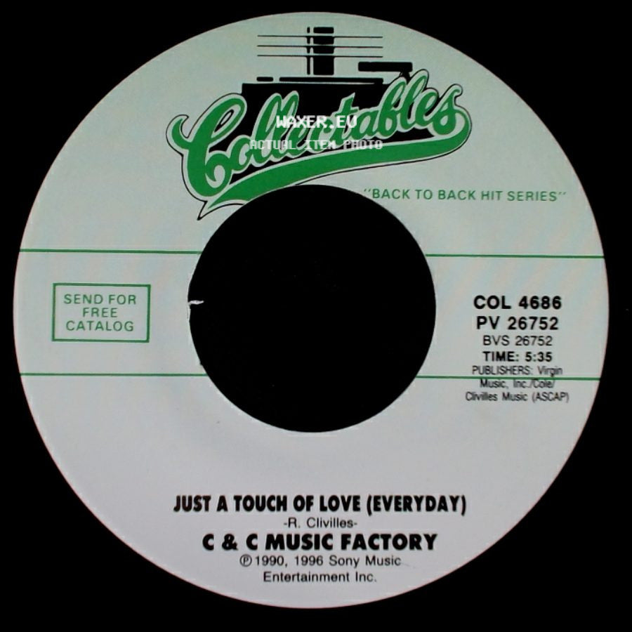 C & C Music Factory - Things That Make You Go Hmmmm.... / Just A Touch Of Love (Everyday) side B