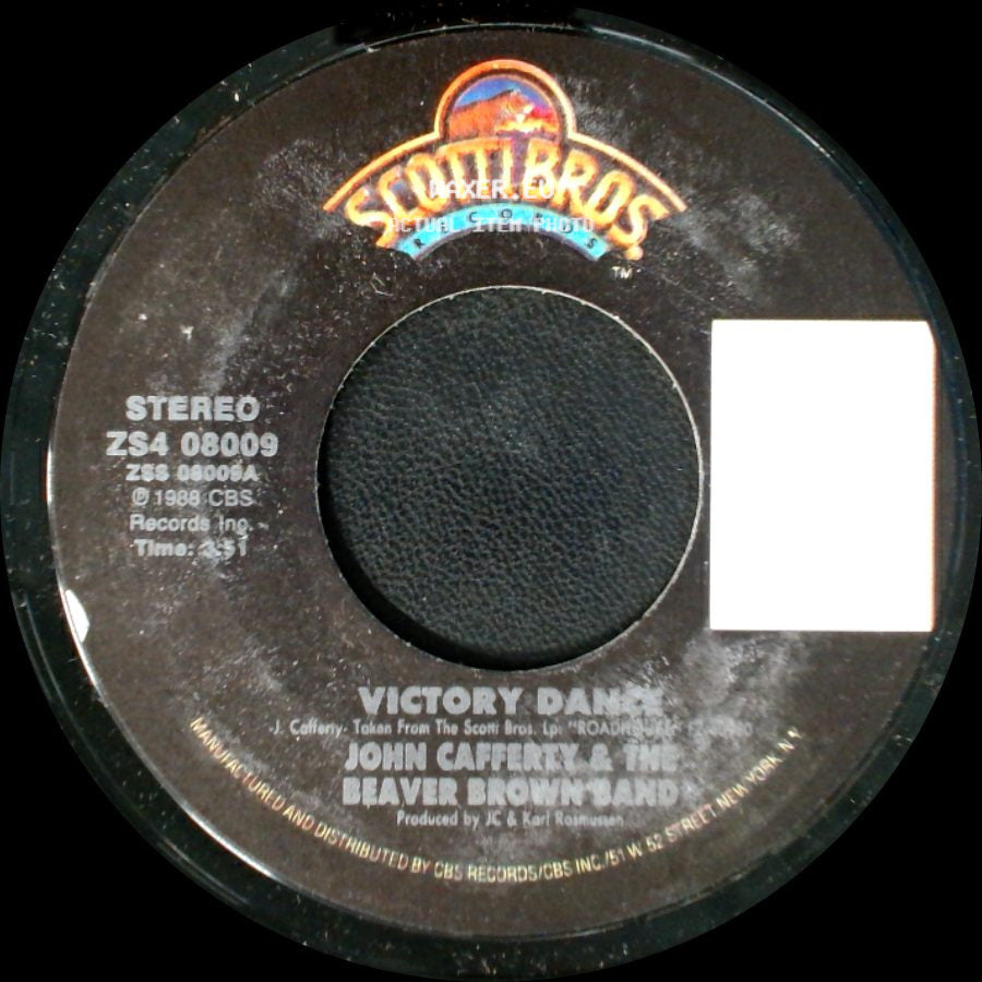 John Cafferty & The Beaver Brown Band - Victory Dance / Road I'm Running side A