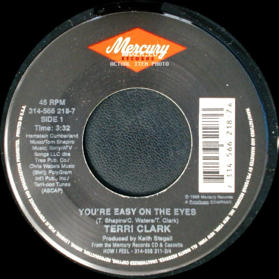Terri Clark - You're Easy On The Eyes / That's Me Not Loving You side A