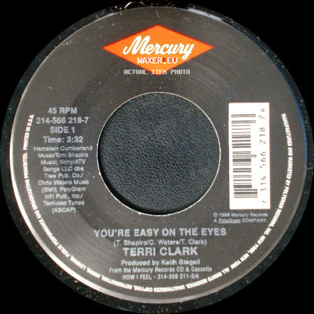 Terri Clark - You're Easy On The Eyes / That's Me Not Loving You side A