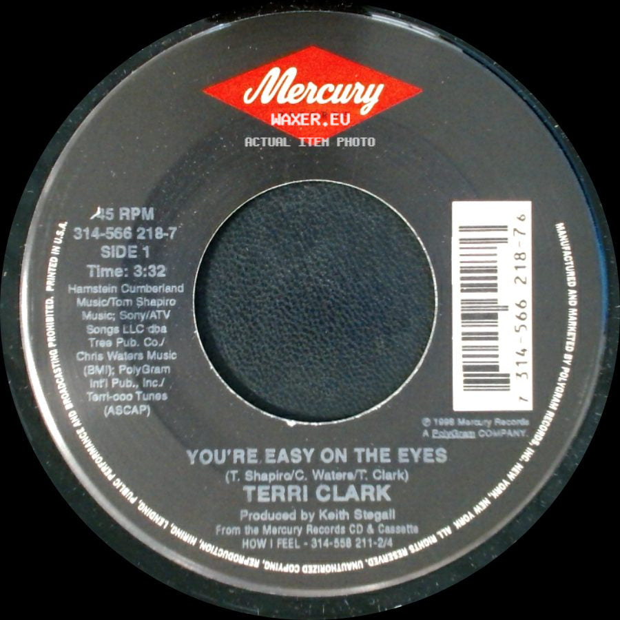 Terri Clark - You're Easy On The Eyes / That's Me Not Loving You side A
