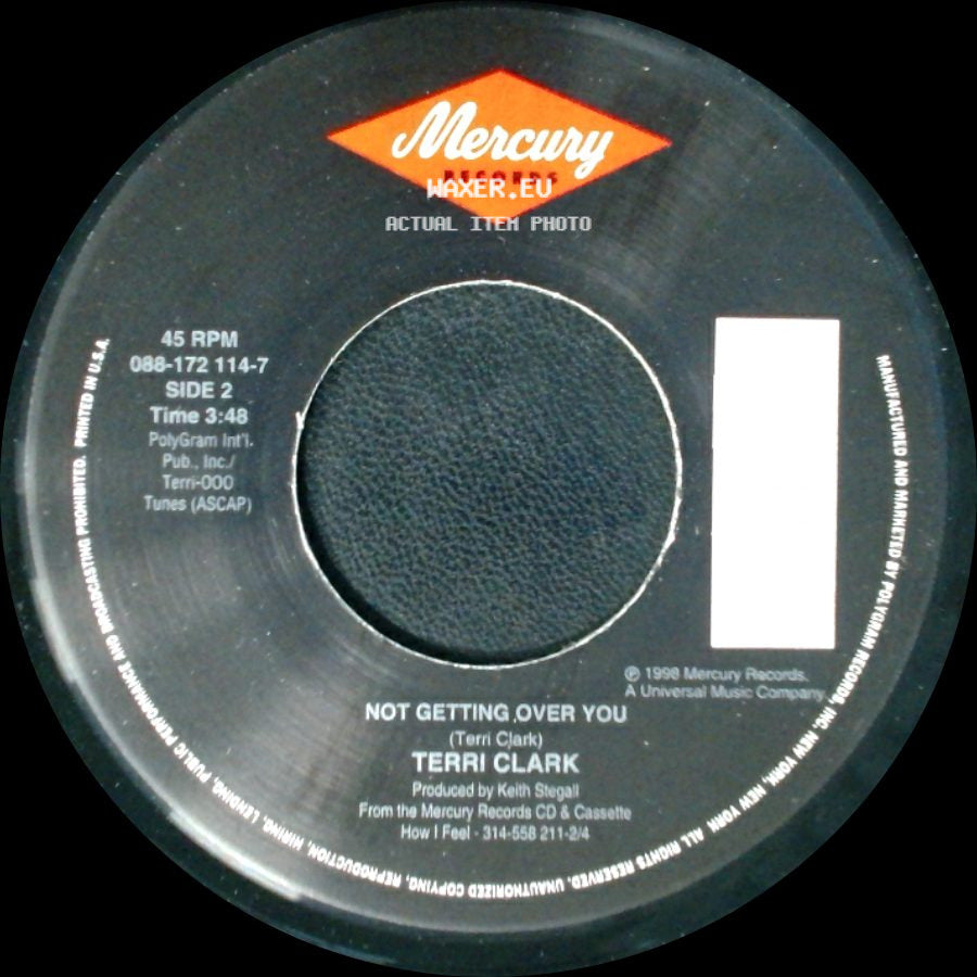 Terri Clark - Unsung Hero / Not Getting Over You side B