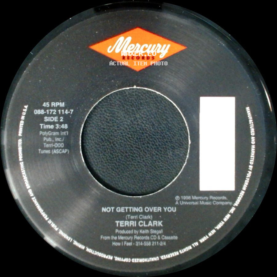 Terri Clark - Unsung Hero / Not Getting Over You side B
