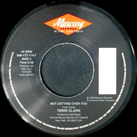 Terri Clark - Unsung Hero / Not Getting Over You side B