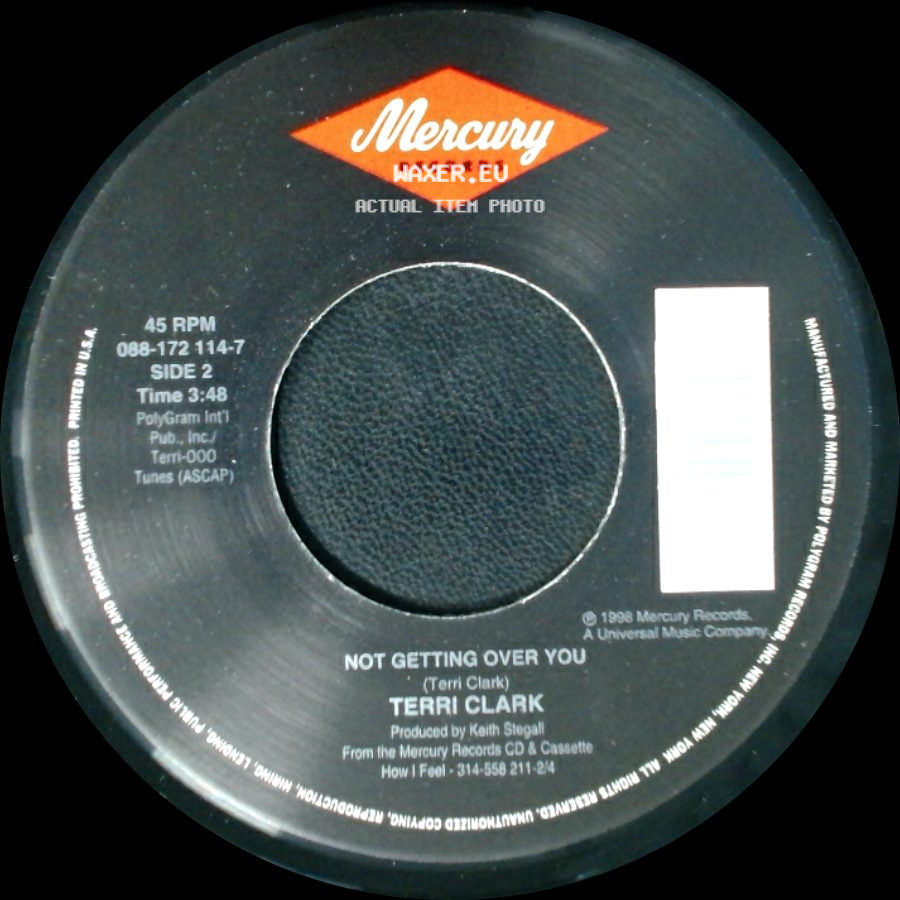 Terri Clark - Unsung Hero / Not Getting Over You side B