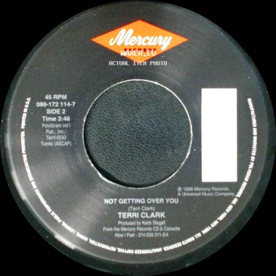 Terri Clark - Unsung Hero / Not Getting Over You side B