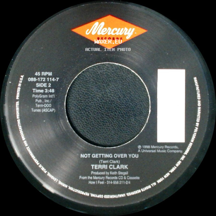 Terri Clark - Unsung Hero / Not Getting Over You side B