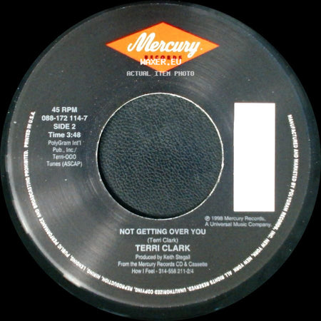 Terri Clark - Unsung Hero / Not Getting Over You side B