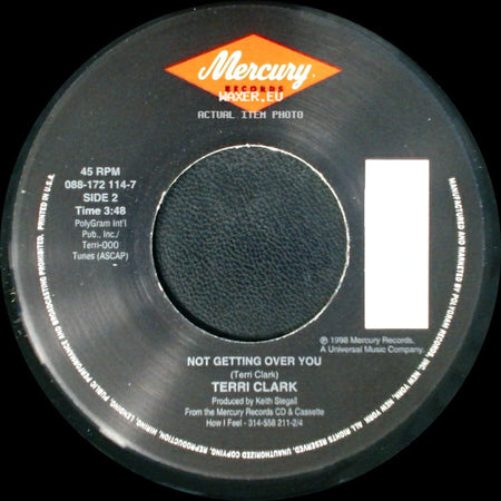 Terri Clark - Unsung Hero / Not Getting Over You side B