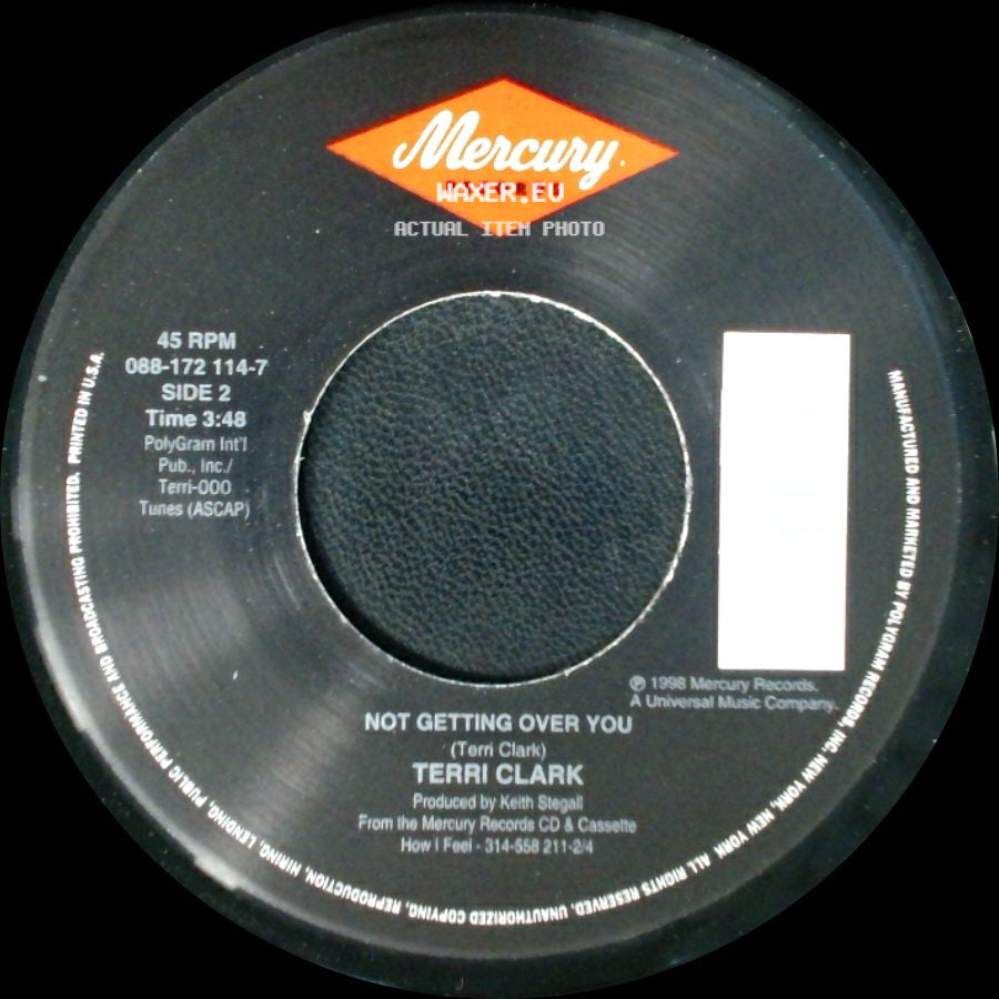 Terri Clark - Unsung Hero / Not Getting Over You side B