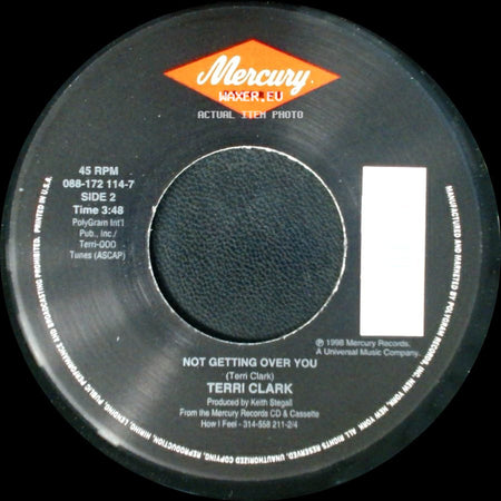 Terri Clark - Unsung Hero / Not Getting Over You side B