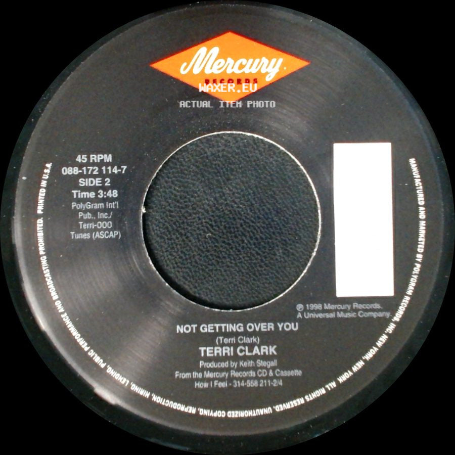 Terri Clark - Unsung Hero / Not Getting Over You side B