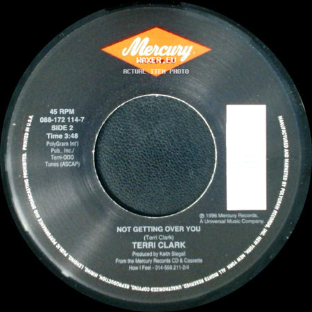 Terri Clark - Unsung Hero / Not Getting Over You side B