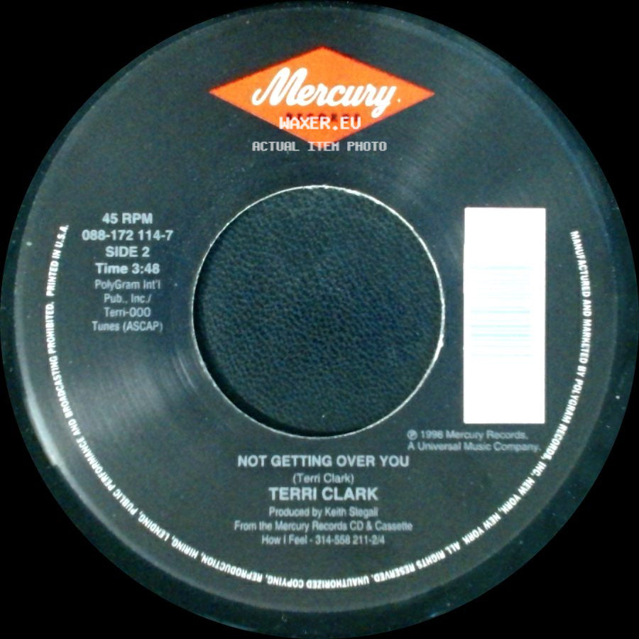 Terri Clark - Unsung Hero / Not Getting Over You side B