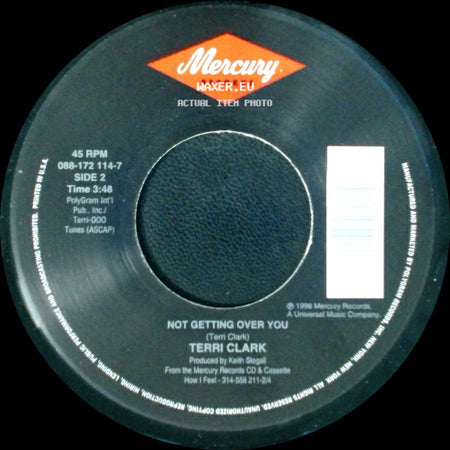 Terri Clark - Unsung Hero / Not Getting Over You side B