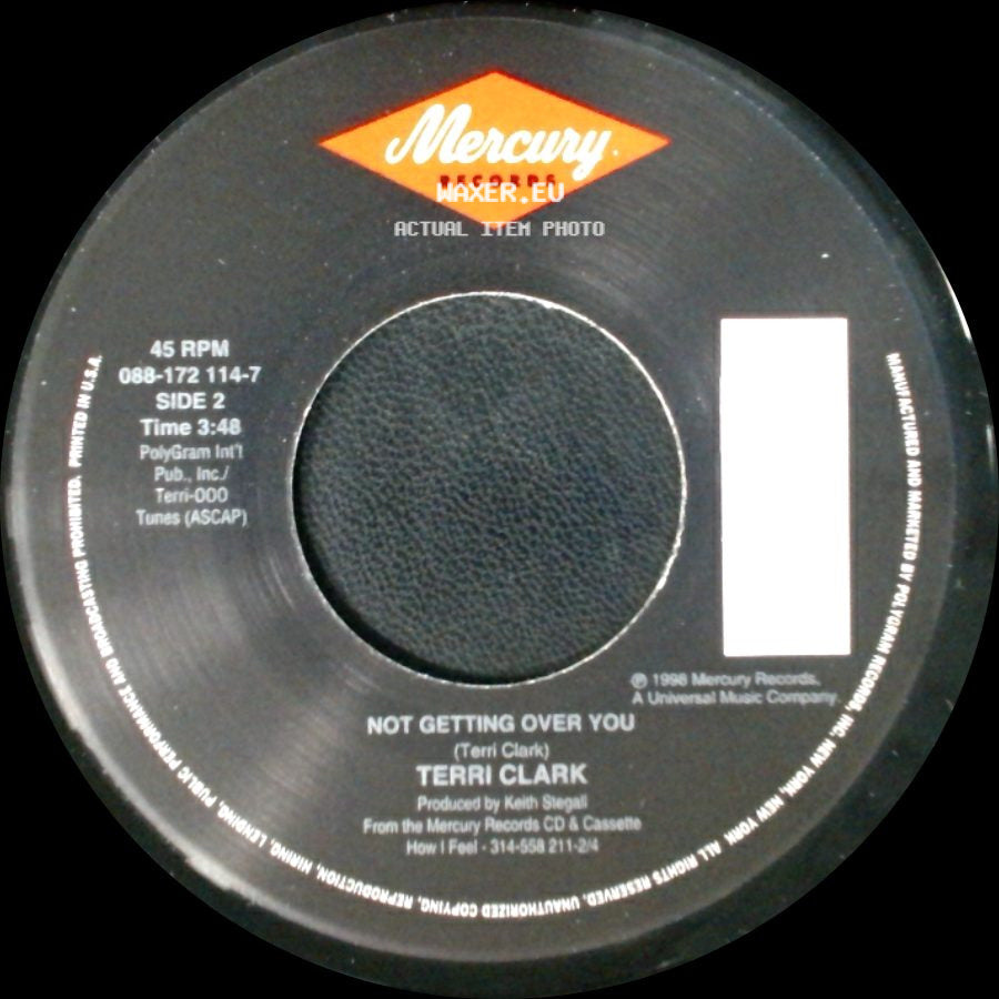 Terri Clark - Unsung Hero / Not Getting Over You side B