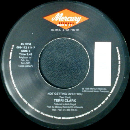 Terri Clark - Unsung Hero / Not Getting Over You side B