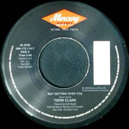 Terri Clark - Unsung Hero / Not Getting Over You side B