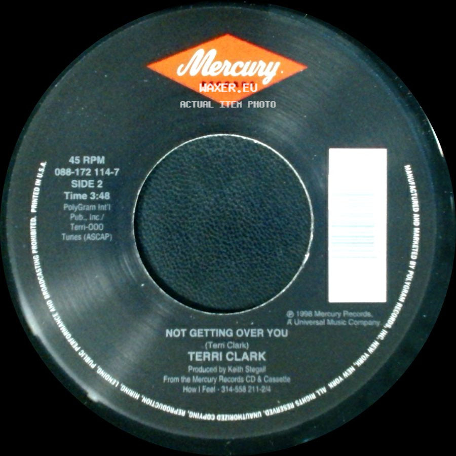 Terri Clark - Unsung Hero / Not Getting Over You side B