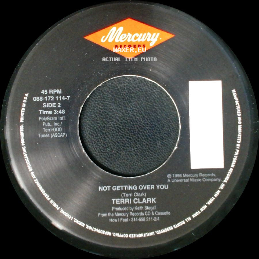 Terri Clark - Unsung Hero / Not Getting Over You side B