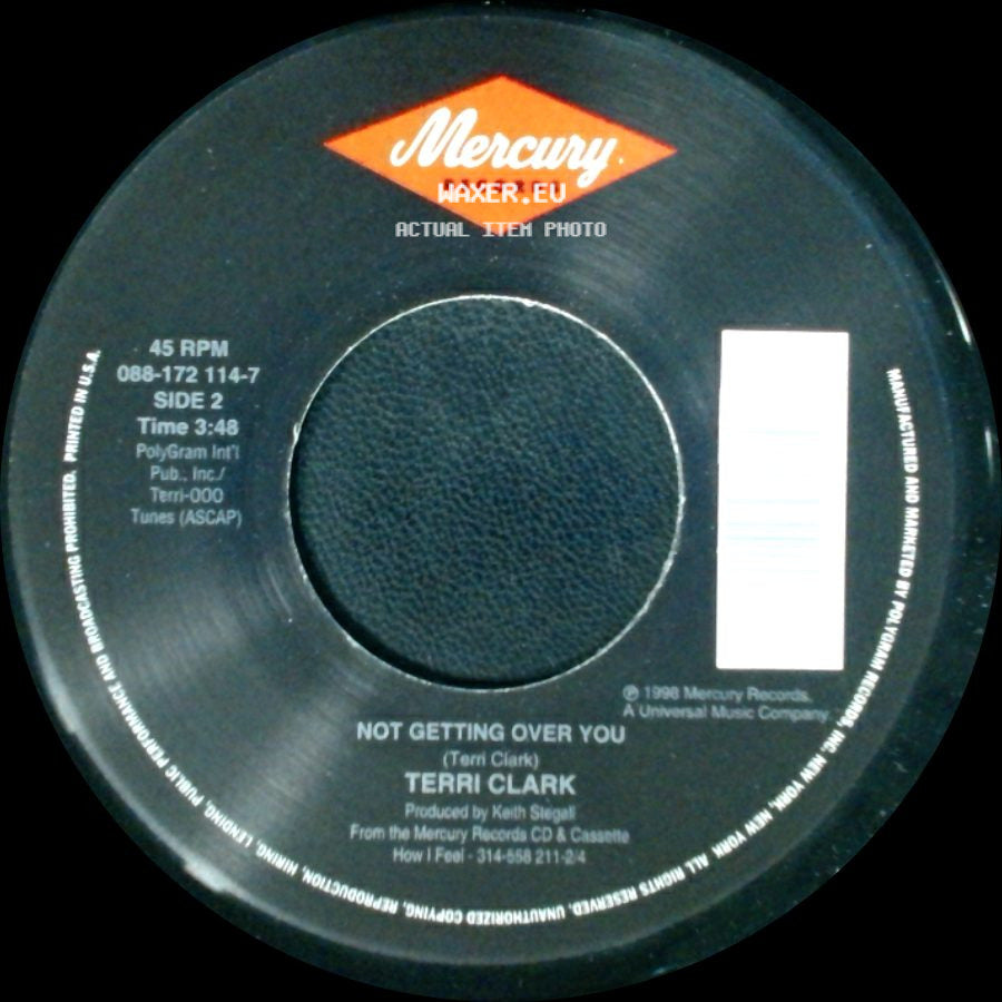Terri Clark - Unsung Hero / Not Getting Over You side B